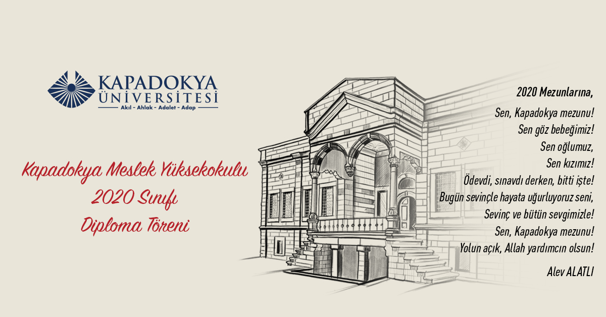 Mezuniyet Törenimiz Çevrim İçi Olarak Yapıldı